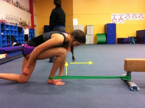 Dorsiflexion Mobilization with Band Assist Step 2