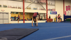 Overhead Impact/Reactive Based Stability in Tumbling